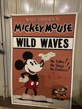 WALT DISNEY - 4 Sérigraphies Serigrafie Mickey  40 X 60 cm - 60 mo