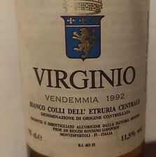 Bottiglia vino bianco