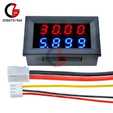 Blue+Red LED DC 0-200V 10A