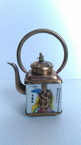 Teiera vintage cinese - 14x6, cm