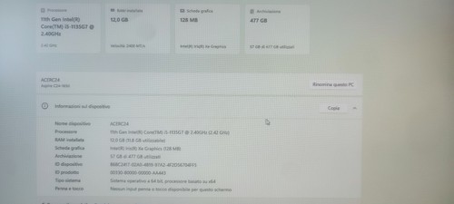 Acer aspire c24 1650 - aspire, c24-1650