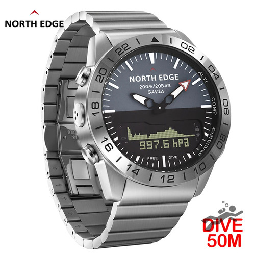 North edge orologio militare - north,