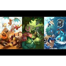 Pokemon Charizard Bulbasaur