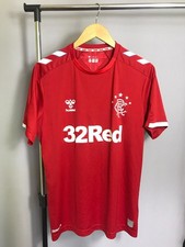 Maglia Rangers Third Football Shirt 2019 - 2020 Red Hummel Polyestere Uomo Tg L