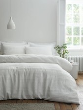 Set copripiumino bianco waffle