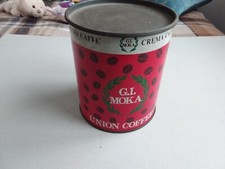 UNION COFFEE  CREMA CAFFE' G.I. MOKA PADELLI GIUSEPPE OLGINATE LECCO  1966  KG.1