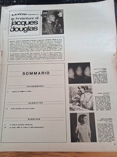 Fotoromanzo lancio jacques - fotoromanzo,