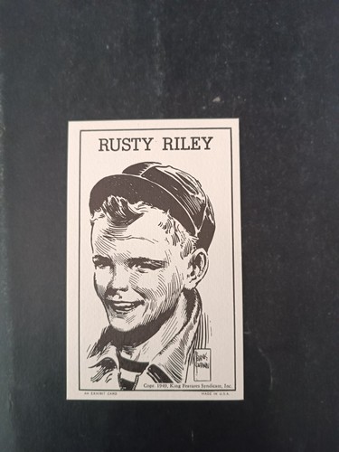 Rusty riley cartolina anni - riley,