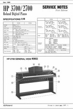 ROLAND HP-2700, HP-3700