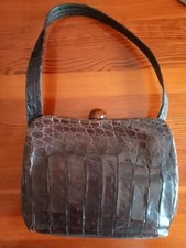 Borsa vintage coccodrillo