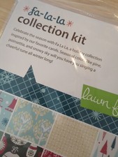 Kit Collezione Lawn Fawn's "Fa-La-La" DIFFICILE DA TROVARE