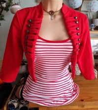 Giacca Preppy vintage rossa