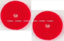 2 feltri rossi per macchina da cucire adatti a Singer 99K, 201K, 128k, 28k, 66k ecc