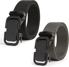 2 Pezzi Cintura Uomo Senza