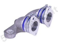 FIAT 500 & 126 COLLETTORE CON MANICOTTI AL SILICONE X CARBURATORE DOPPIO CORPO W