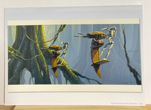 Cartolina star wars disney - cartolina,