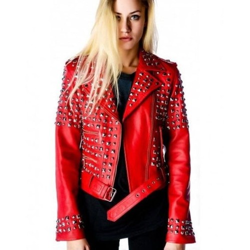 Giacca pelle stile gotico - pelle,