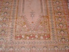 stupend tappeto antico 181x126 seta turchia.e,caucasici kilim passatoia persiani