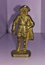 Soldatini Kinder in di Metallo Piombo Moschettiere 4 Musketeer