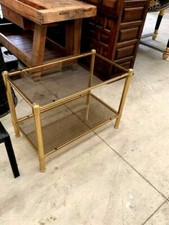 Vintage tavolino ottone - tavolino, in