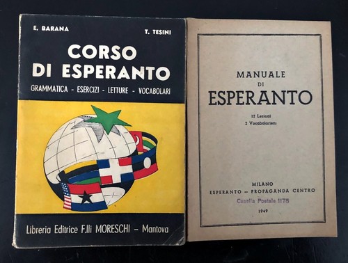 Lotto libri esperanto - n.,