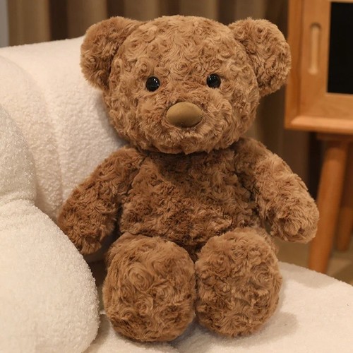 Peluche orso marrone scuro