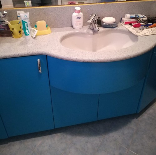 Mobile bagno con - con, usato