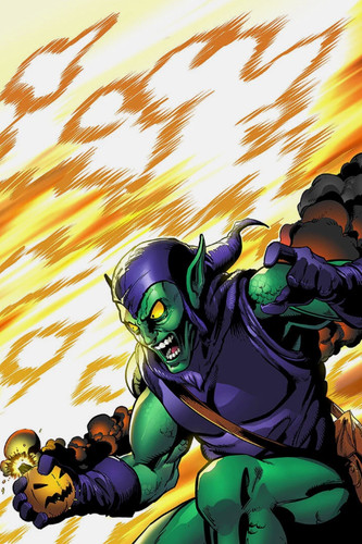 Goblin verde cartoni - verde, animati