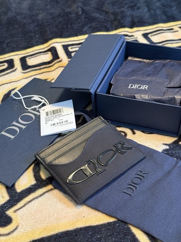 Porta carte sella dior nero - carte,