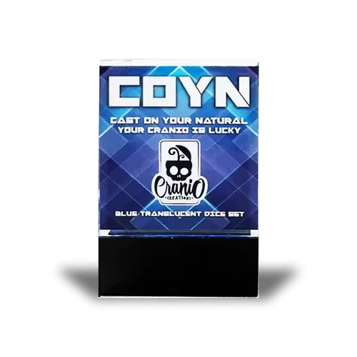 Coyn dice set blue - dice,