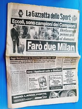 GAZZETTA DELLO SPORT 26 MAGGIO
