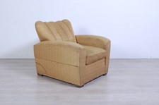 Vecchia poltrona letto in legno trasformabile Mid Century bed armchair