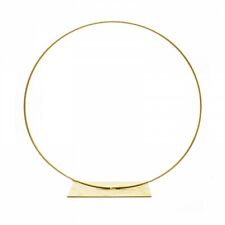 CERCHIO METALLO SET FIORISTI DECORATORI PARTY COMPLEANNI EVENTI VETRINE CAKE