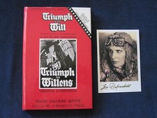 TRIUMPH OF THE WILL wi B&W PHOTO SIGNED by LENI RIEFENSTAHL - ILLUS. SCREENPLAY