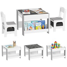 HOMCOM Set Tavolo per Bambini