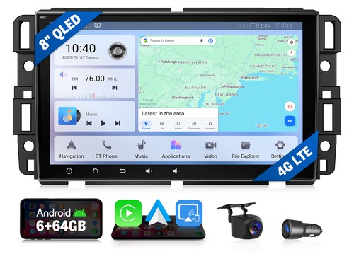 Unità testa autoradio - , 8"