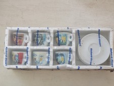 VINTAGE TAZZINE ILLY COLLECTION FACCE SANDRO CHIA 1993