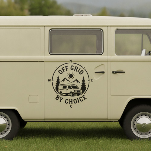 Adesivo off grid choice - adesivo,