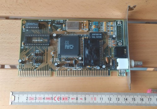 Scheda rete ethernet isa - scheda,