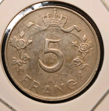 Lussemburgo 5 Franchi 1949 Charlotte In Ottime Condizioni #21/5