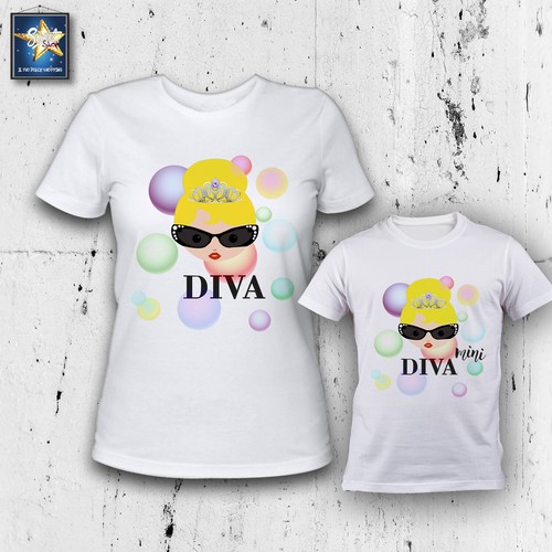 Shirt mamma bimba - mother, son