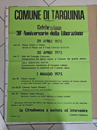 Manifesto tarquinia viterbo - manifesto, tarquinia 