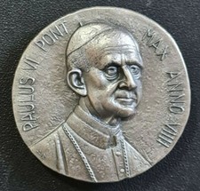 Medaglia Paolo VI Pont Max Anno VIIII in argento