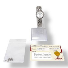Omega De Ville Prestige White