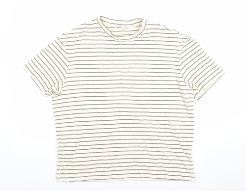 Shirt donna zara avorio a - t-shirt,