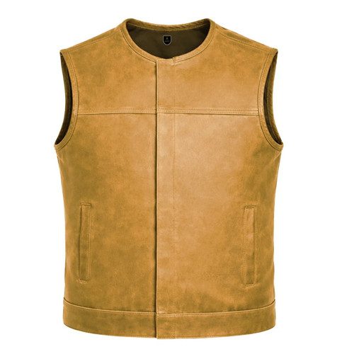 Gilet uomo gilet vera pelle