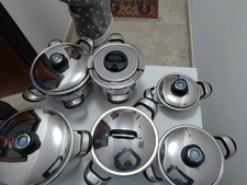 Batteria pentole acciaio - di,