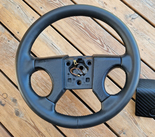 Volante pelle nuovo - pelle, vw