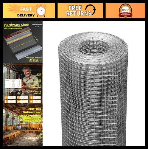 Rotolo filo zincato x50 - filo, 24"x50'