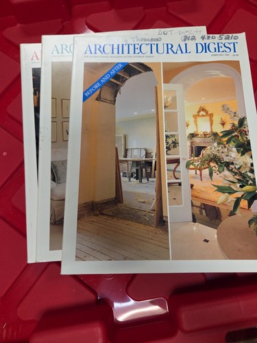 Architectural digest magazines - architectural,